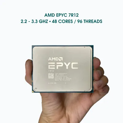 CPU AMD EPYC 7B13 64 cores / 128 threads / 2.2 - 3.5Ghz