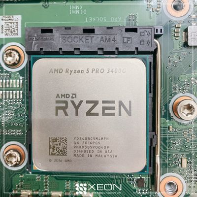 CPU AMD Ryzen 5 3400G / 4 cores 8 threads / 3.7-4.2 GHz / Graphics Radeon Vega 11