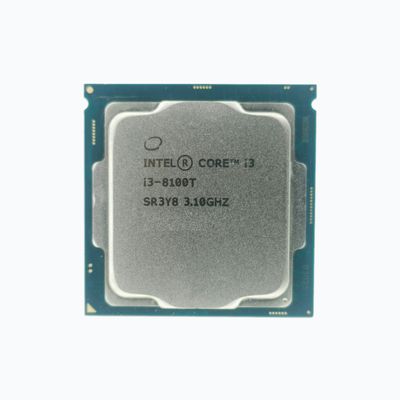 CPU Intel Core i3-8100T / 4 cores 4 threads @ 3.1GHz