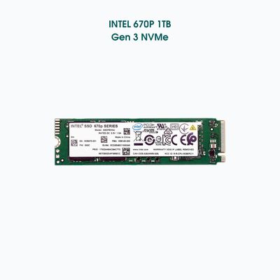 SSD Intel NVMe 670p 1TB M.2 gen 3 PCIe 3.0 x4