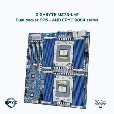 Mainboard Gigabyte MZ73-LM1 Dual Epyc 9004 series