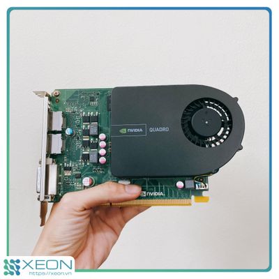 Card màn hình VGA Nvidia Quadro 2000 / 1 GB GDDR5 / 128-bit CUDA cores 192