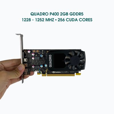 Card đồ họa Quadro P400 2GB GDDR5 Low profile