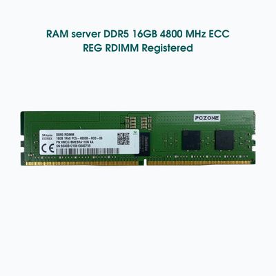 RAM server DDR5 16GB 4800 MHz ECC REG RDIMM Registered