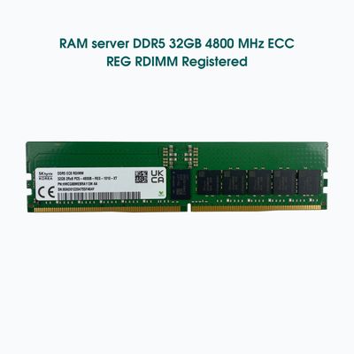 RAM server DDR5 32GB 4800 MHz ECC REG RDIMM Registered
