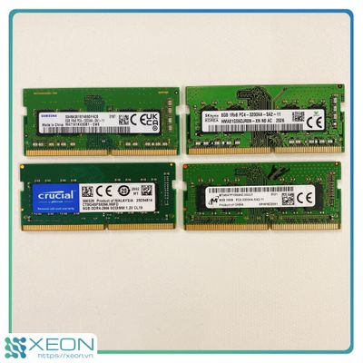 RAM laptop DDR4 SODIMM 8GB bus 3200, 2666, 2400