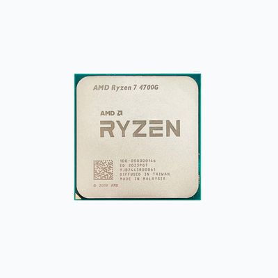 CPU AMD Ryzen 7 PRO 4700G / 8 cores / 16 threads / 3.6 - 4.4GHz / Radeon Graphics 8