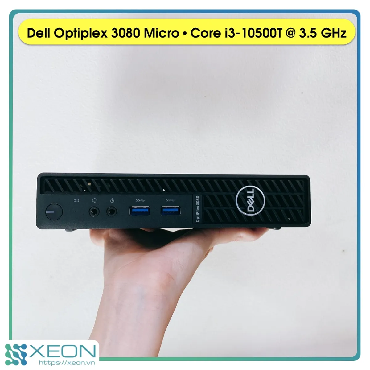 Máy tính mini PC Dell OptiPlex 3080 i3-10105T @   GHz
