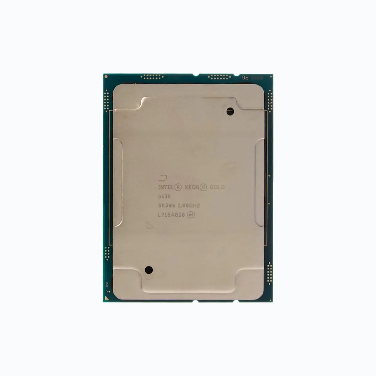 CPU Xeon Gold 6138 / 20 cores / 40 threads / 2.0 - 3.7 GHz